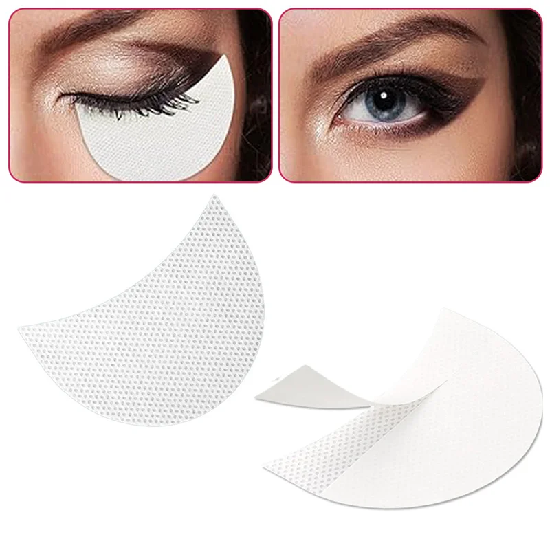 10/20/50/100 pièces de protection pour les yeux, patchs sous les yeux jetables, faux cils, gel pour les yeux, coussinets pour le maquillage des lèvres, autocollants protecteurs