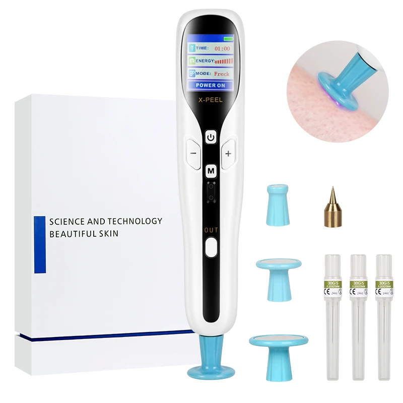 Professional 2 in 1 Ozone Plasma Pen Mole Removal Pen Sterilize Acen Skin Spot Remover Face Lifting Skin Eyelid Lift