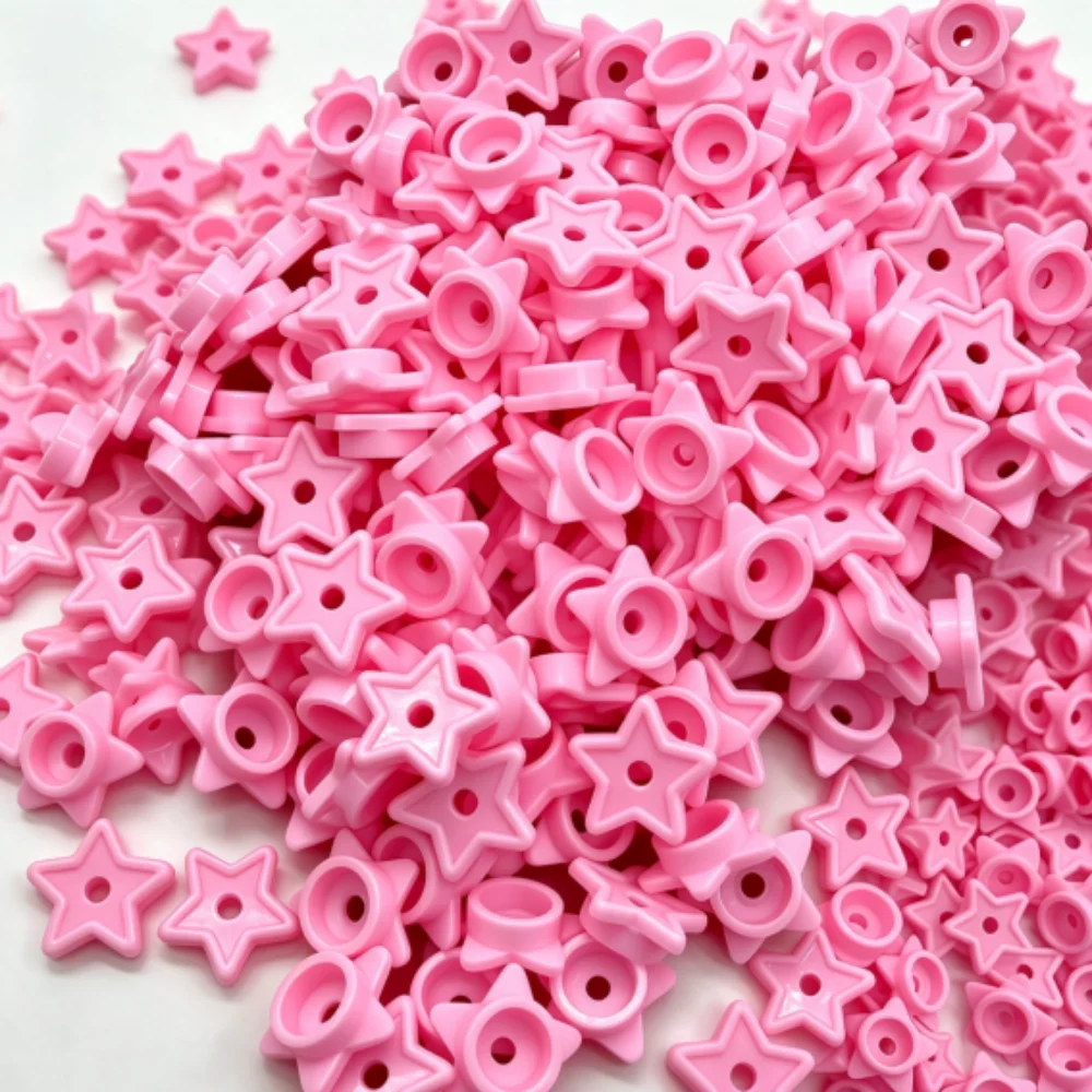 Beads Squeeze Toy Star Brick Particles Slime Fillers 100g Crunchy Squeeze Ball Fillers Star Shape Pinch Stuffing Building Blocks