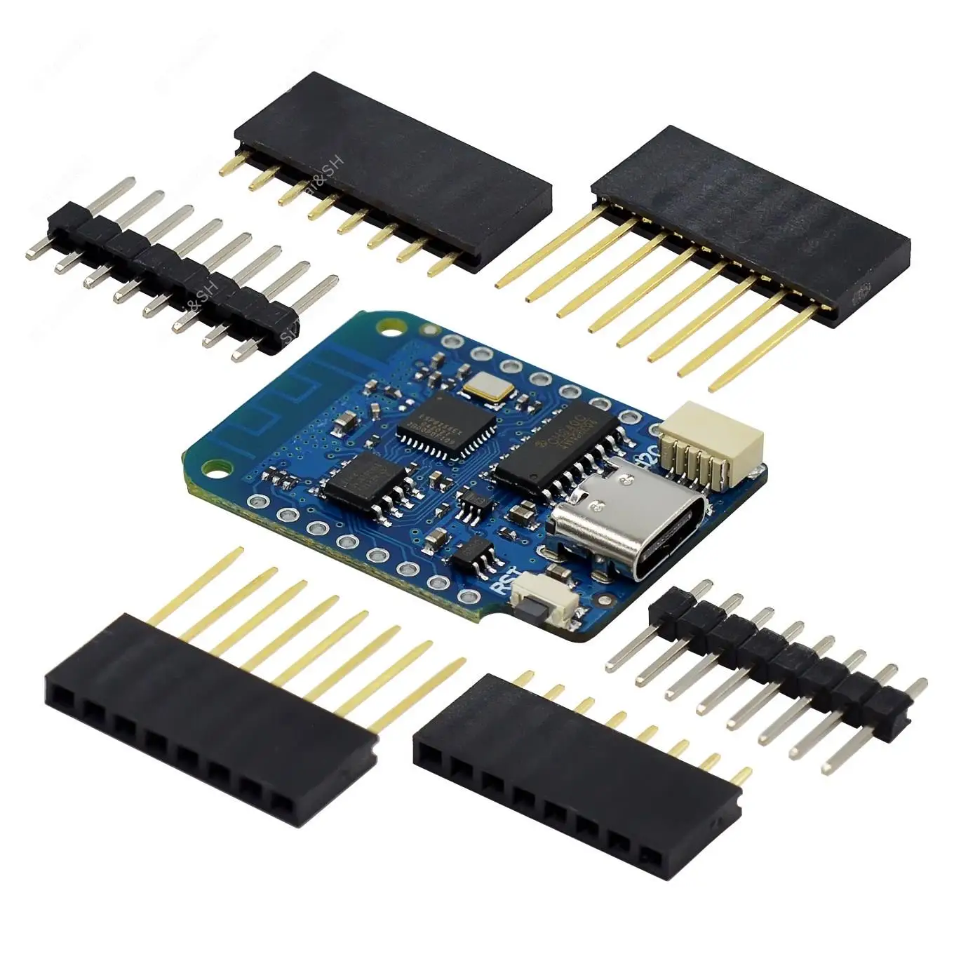 WEMOS D1 Mini V4.0.0 TYPE-C USB WIFI Internet of Things Board based ESP8266 4MB MicroPython Nodemcu Arduino Compatible