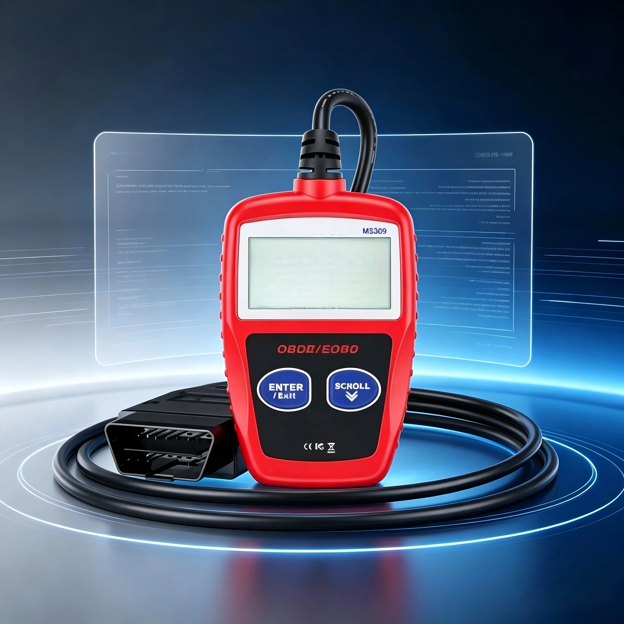 Car Fixed Scanner OBD2 Scanner Automotive Diagnostic Tools Tester Check Engine EOBD Fault Code Reader Universal Scan Tool