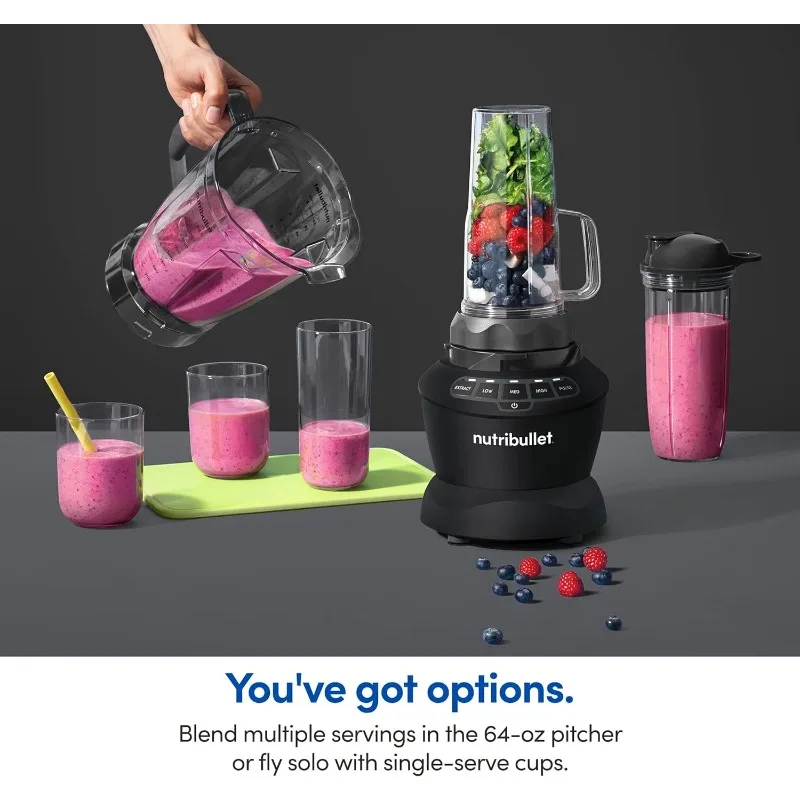 Combinação Liquidificador de Tamanho Grande, nutribullet, 1200W