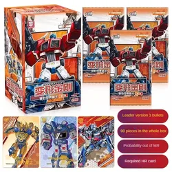 Карточка-трансформер KAYOU Leader Edition, персонаж аниме Optimus Prime, периферийный Кибертрон, коллекционная карточка, детские подарки