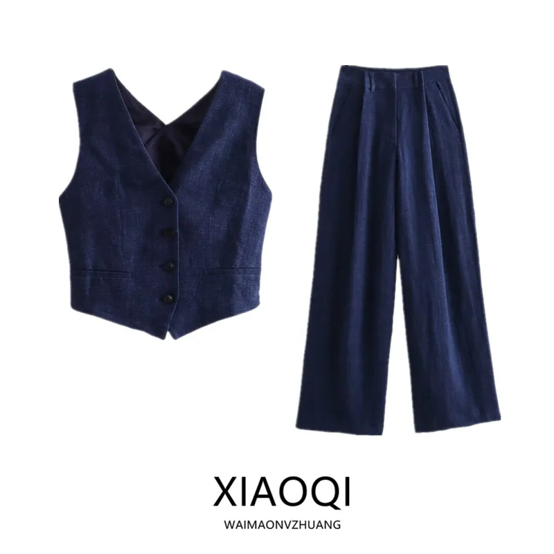Versatile Cross Back Design Slimming Women's Vest Top Winter Fashion Short Length All-Match Style Ladies' Tank Top
