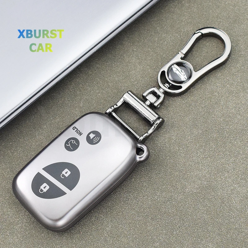 3/4 Button Shell For Lexus CT200H GX400 GX460 IS250 IS300C RX270 ES240 ES350 LS460 GS300 450h 460h TPU Car Remote Key Case Cover