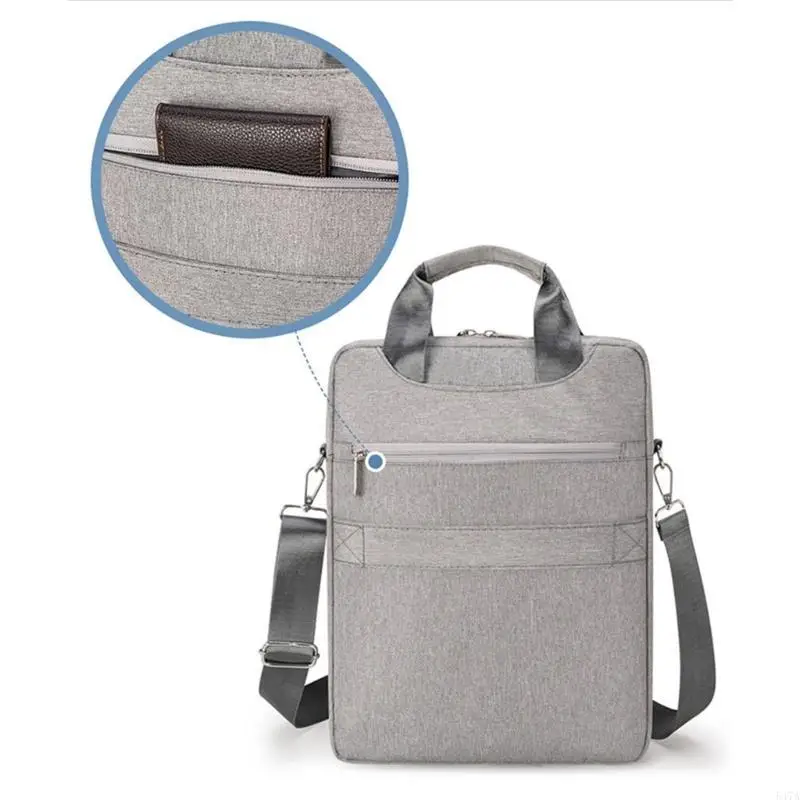 Carrying Case Notebook Handbag Laptop Computer Bag Splash-proof Shoulder Handbag 547A