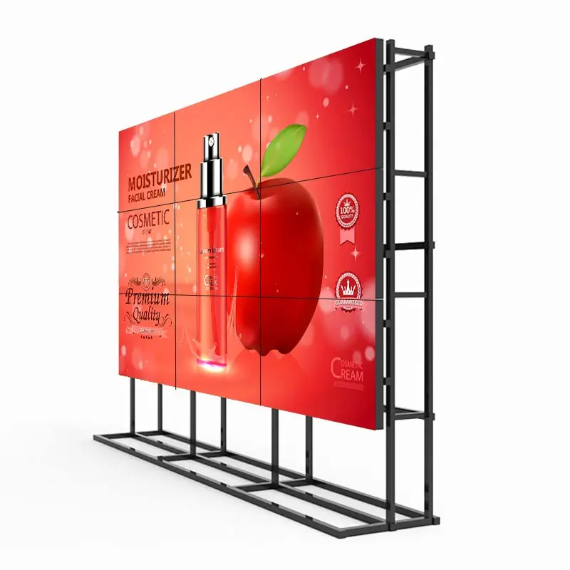 

Lcd Wall 9 55 Inch Indoor Advertising Player Panel Floor Stand Ultra Narrow Bezel 3x3 Manufacturer for Performance Display