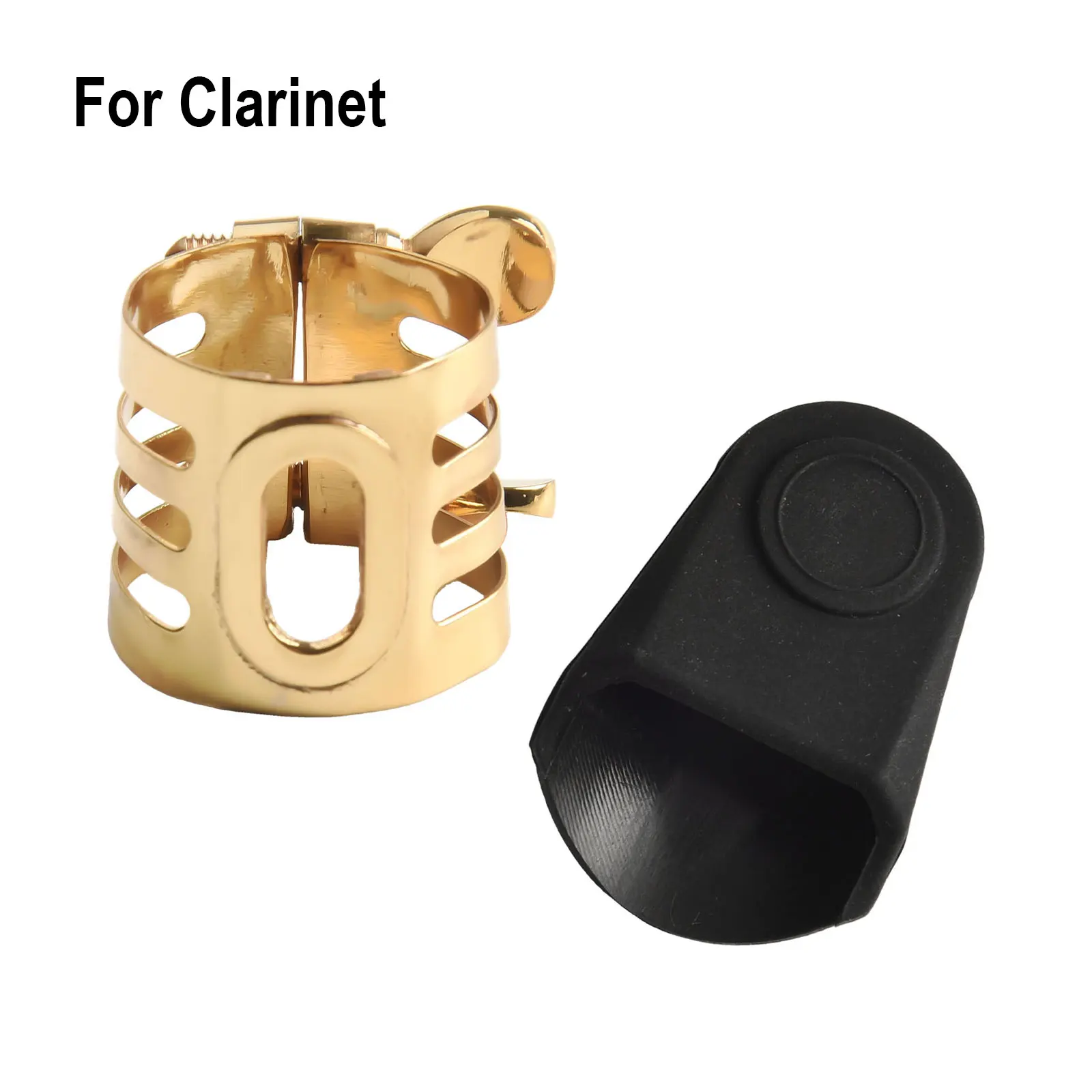 Reliable Saxophone Mouthpiece Clip for Soprano Alto Tenor Sax and Clarinet Secures Reed for Consistent Sound Delivery