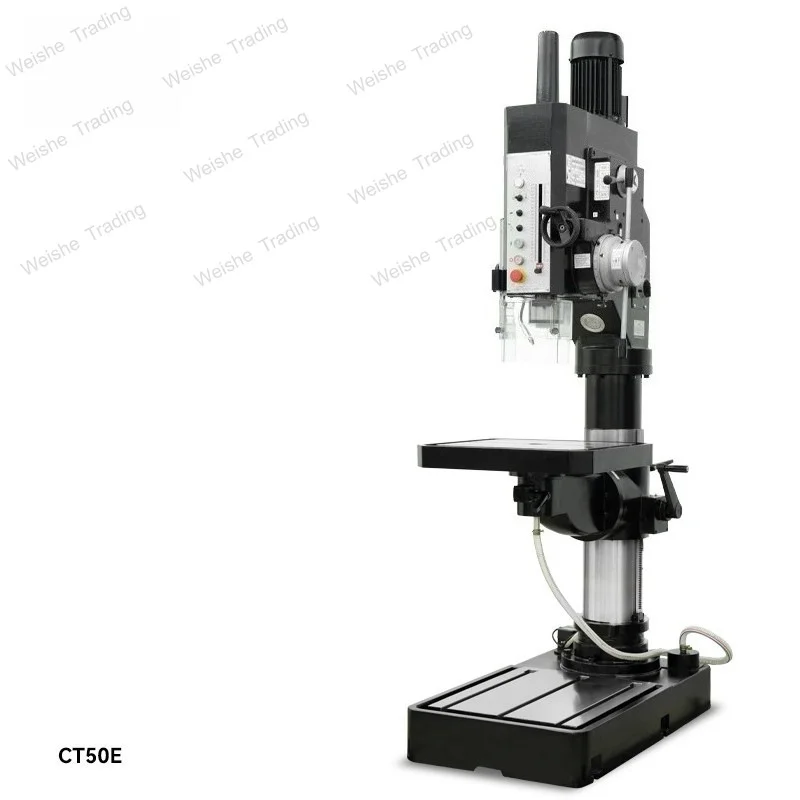 CT50E Heavy Duty Vertical Drilling High Precision Deep Hole Drilling Machine Vertical Tapping Automatic Feed Drilling Machine
