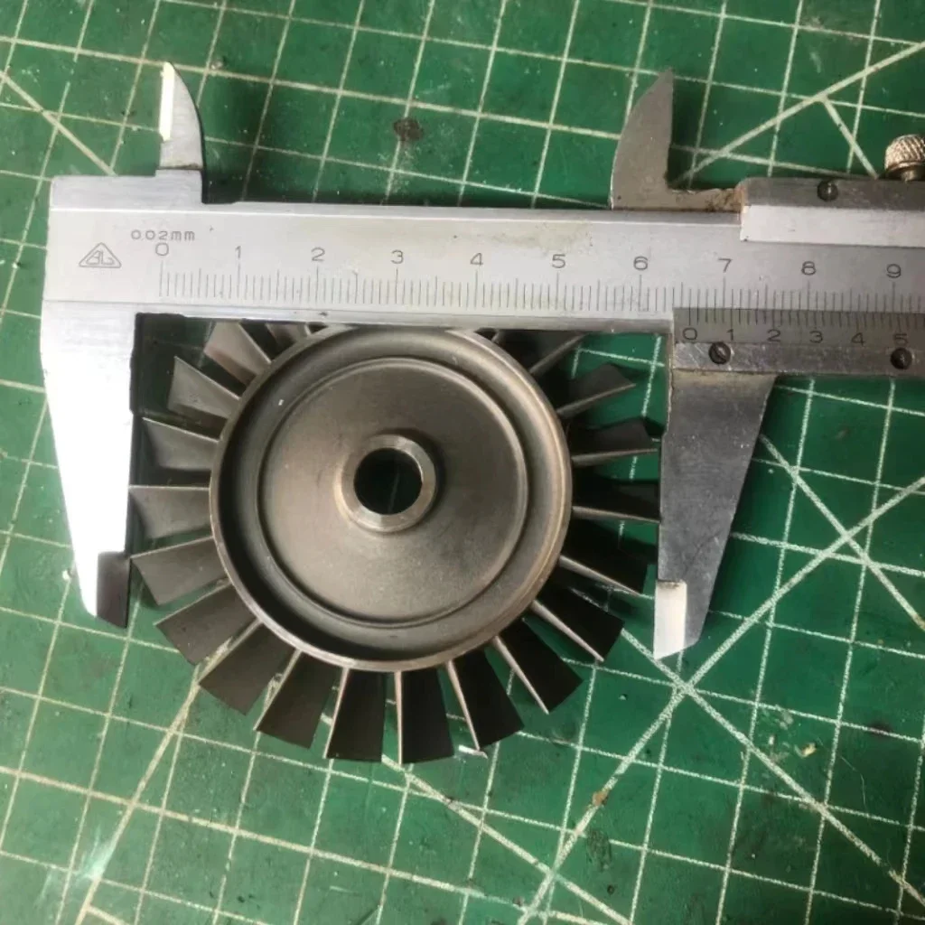 66MM Turbo Compressor Turbine Wheel DIY Mini RC Jet  Model Parts Remote Control Engine Replacement Accessory