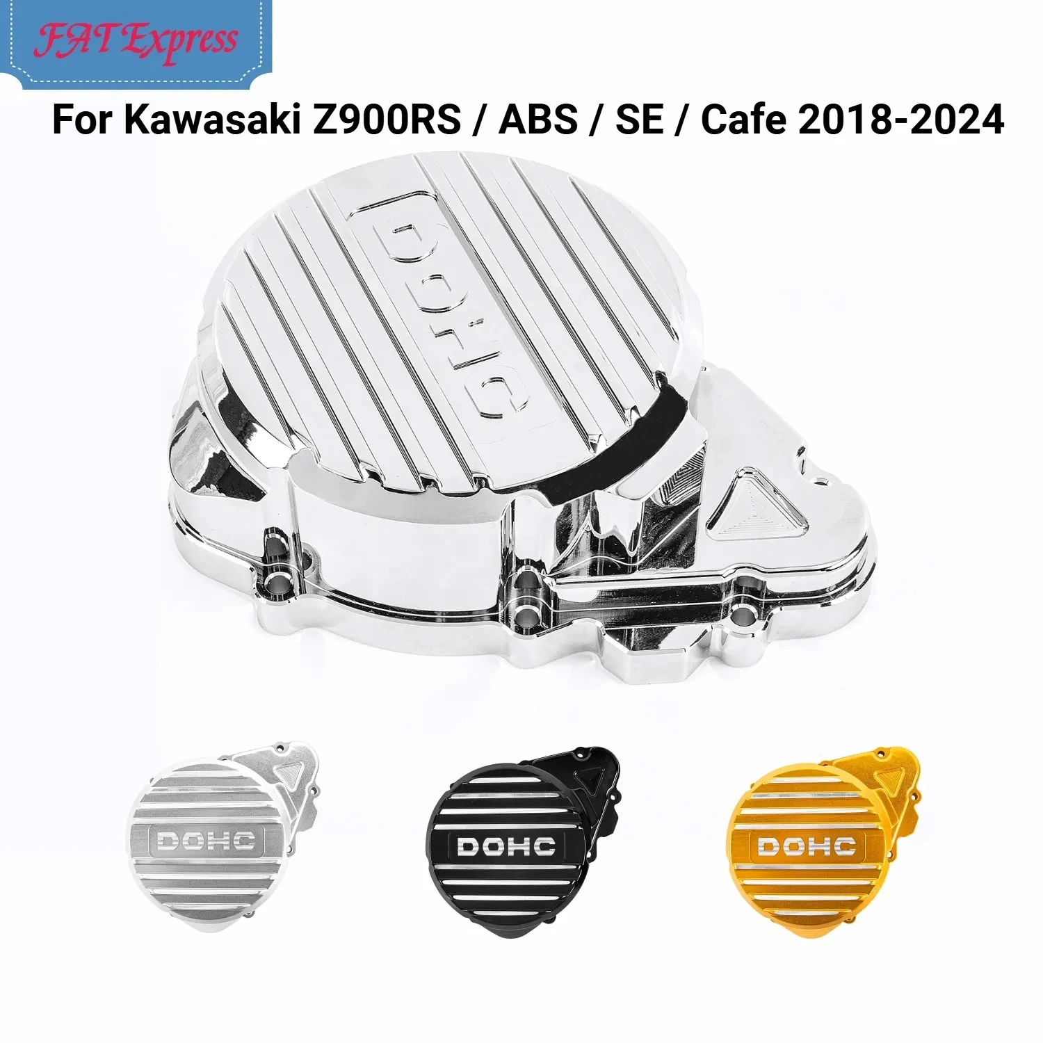 

For Kawasaki Z900RS 2018-2024 Motorcycle Engine Cover Motor Stator Cover Crank Case Coil Side Cover Generator Shell Gasket