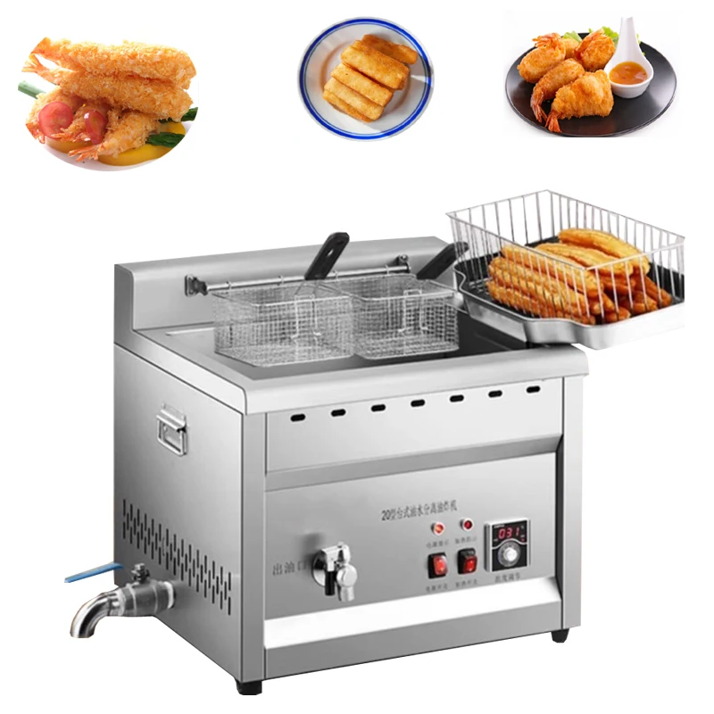 フライドポテトとチキン用の電気フライヤー,ステンレス鋼,業務用,高品質