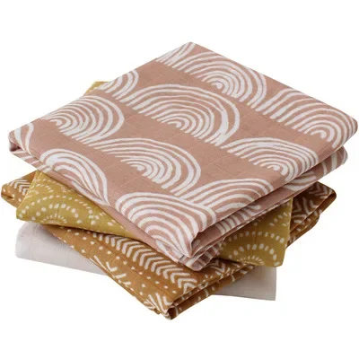 60x60cm Muslin Squares Baby Blankets Newborn Bamboo Swaddle Wrap Feeding Burp Cloths Towel Scraf Cotton Baby Diaper