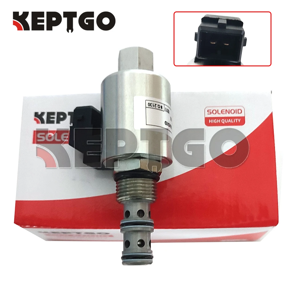 25/105200 12V Solenoid Valve 332/M5111 For JCB Backhoe Loader 1400B/1550B/1600B/1700B