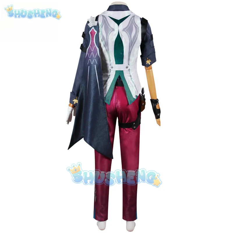 Spiel Honkai: Star Rail Gallagher Cosplay Kostüm Mode Hübscher Uniform Anzug Halloween Karneval Party Outfit Männer XS-3XL