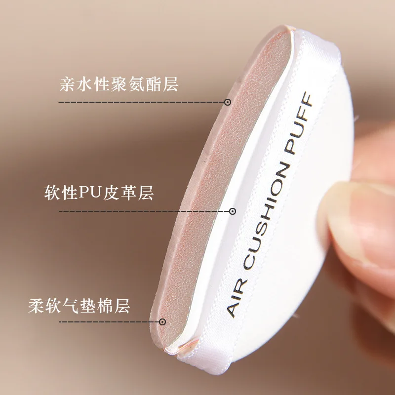 Foundation Puff Round Sponge Powder Puff Makeup Tool for Non-latex Dry and Wet BB Cream Air Cushion Powder Puff Makeup Tools