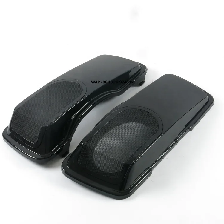 

Black 6x9 Speaker Saddlebag Lids for Touring 1993-2013