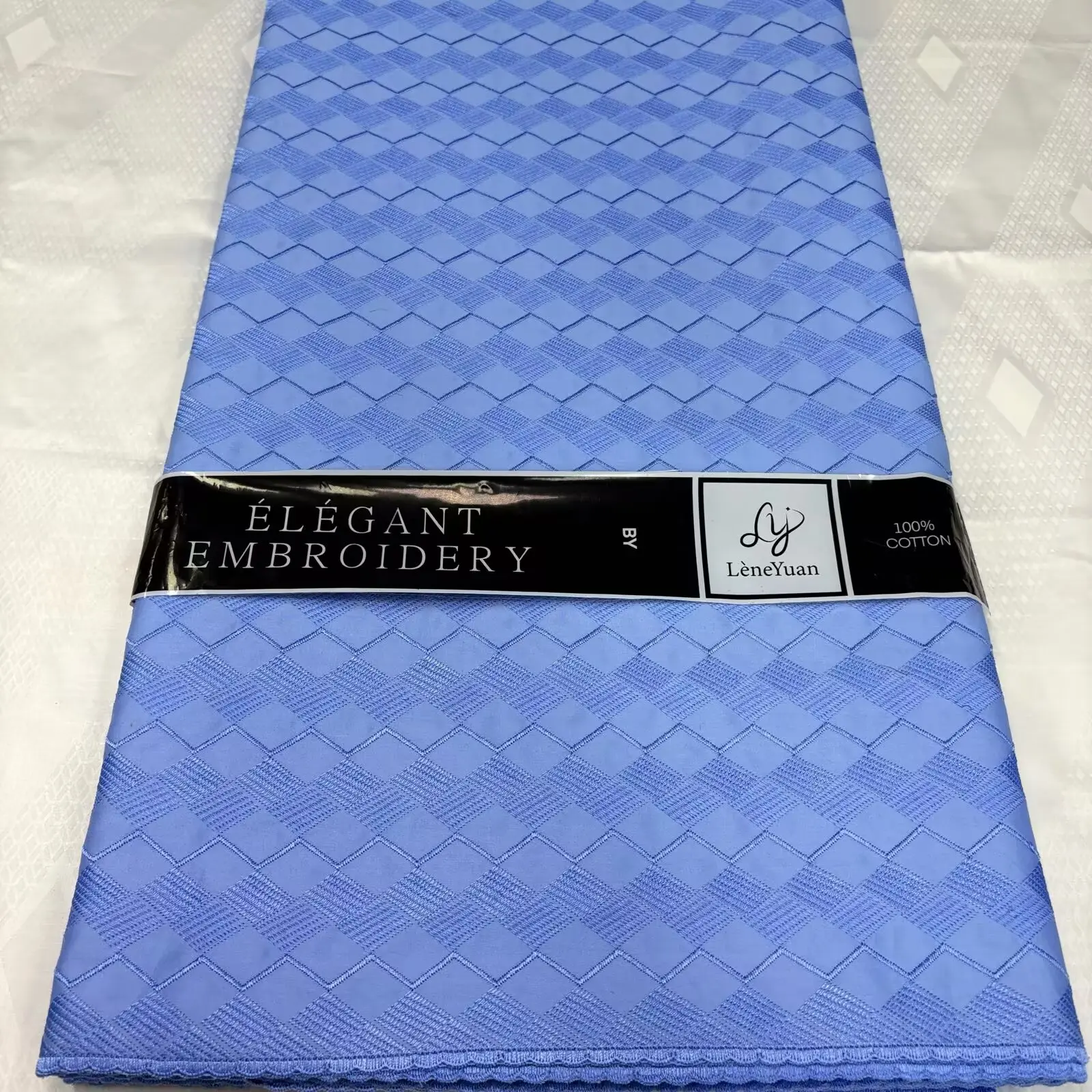 Hot Sales African Soft Atiku Fabric For Men Suit Garment Making Swiss 100% Cotton Voile Lace For Clothes Materia 5 Yards 16A92