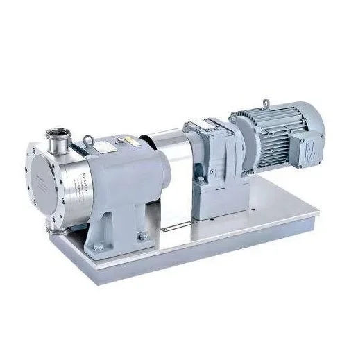 Sanitary Stainless Steel Lobe Rotor Pump with Gear Reducer