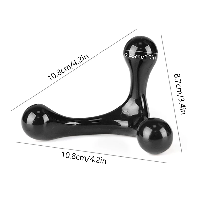 Hand Held Massagers Tools Back Pentagram Massage Ball Acupressure Gentle Self Massager Trigger Pressure Point Massage Tools