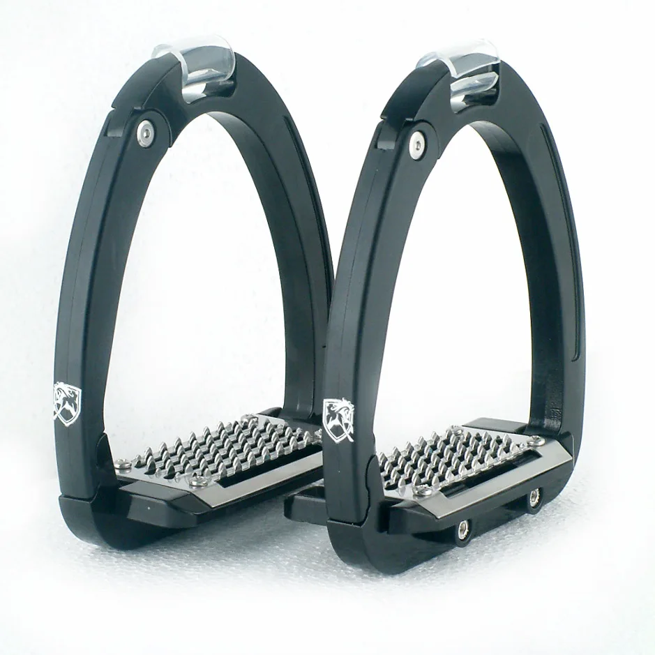 

Safety Stirrups 125mm Saddle Accessories Aluminum Alloy Material Equestrian Equipment Complete Set