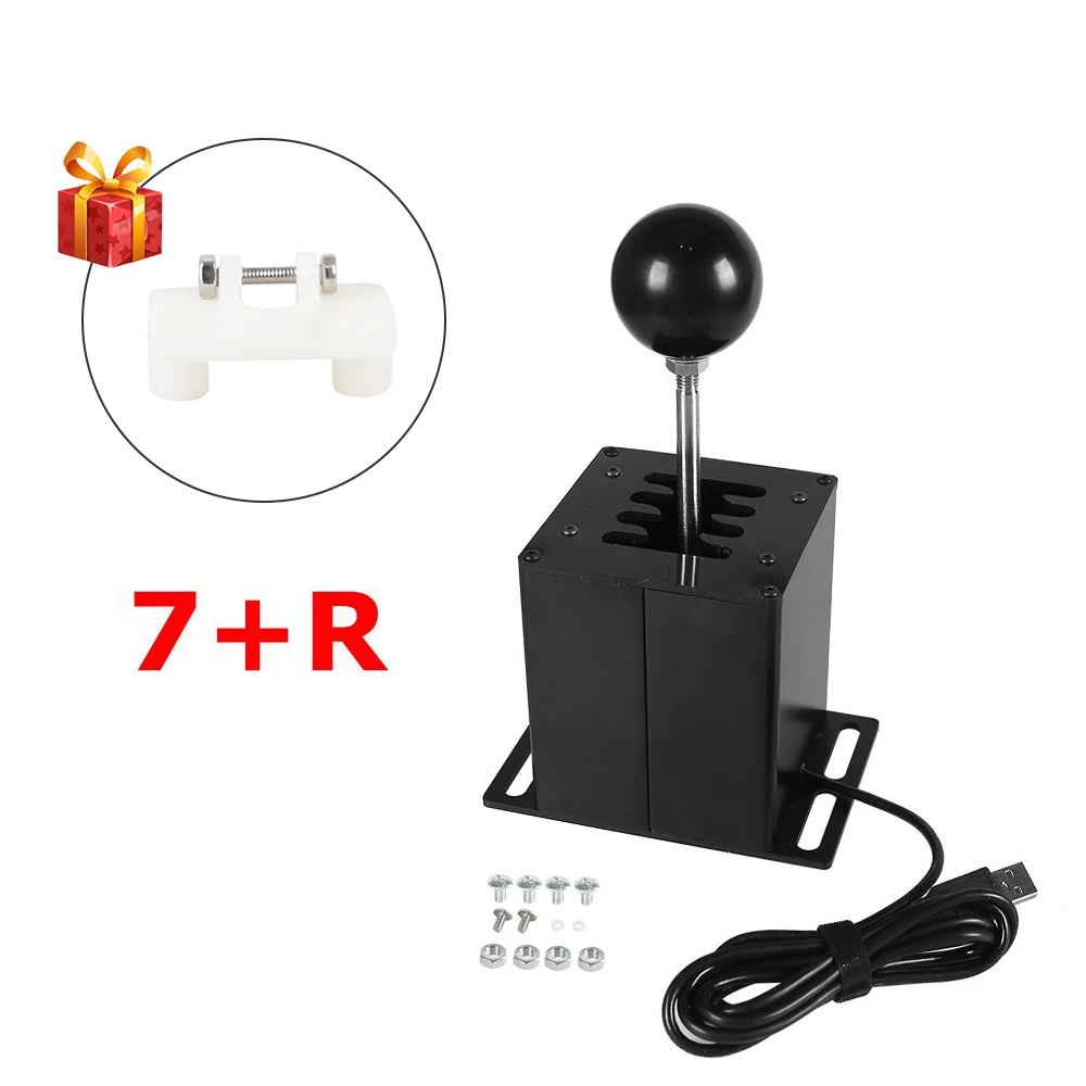 PC USB H Gear Shifter Voor Logitech G27 G29 G25 G920 Voor Thrustmaster T300RS/GT Pookknop Voor ETS2 simracing Racing Game