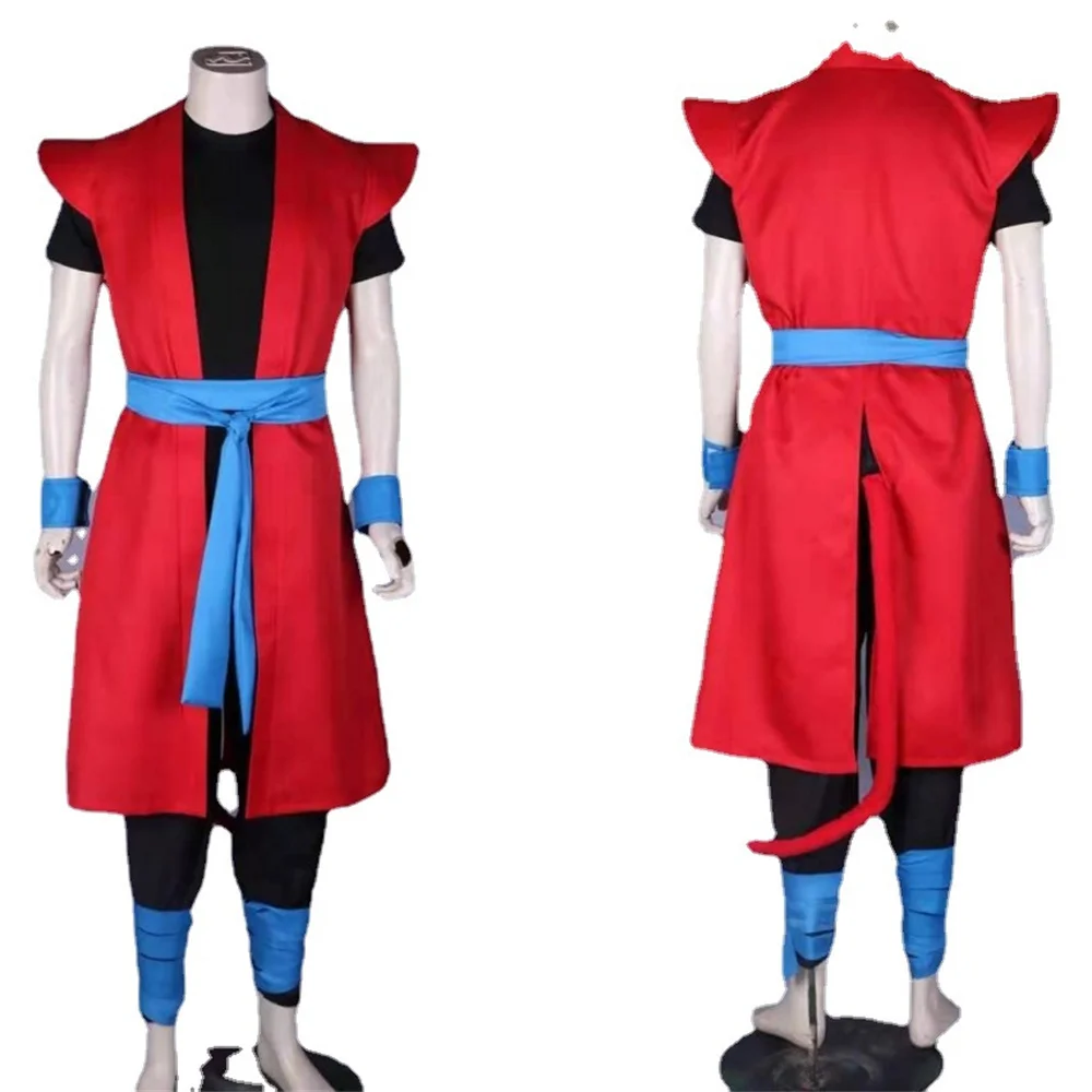 Dragon Ball Super Saiyan Sohn Gohan Super Goku Cosplay Anime Kostüm Erwachsene Uniform Halloween Party Outfit für Frauen Männer Anzug