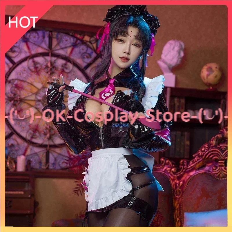 Game FGO Sessyoin Kiara Cosplay Costume Women Sexy Maid Dress Party Role Play Clothing Halloween Carnival Uniforms Custom Made