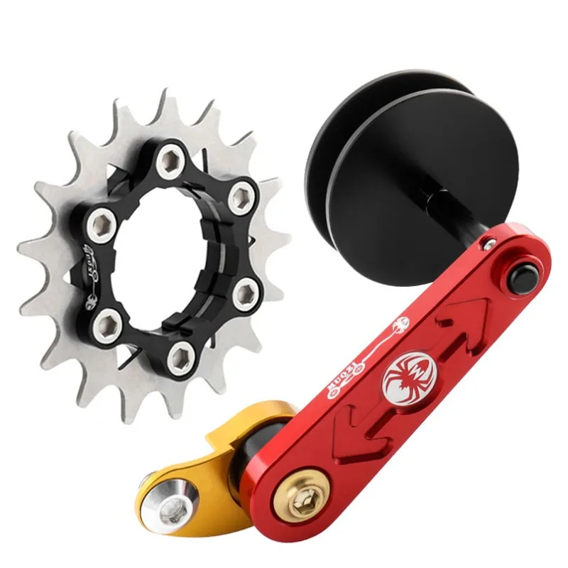 

18-22T Single Speed Freewheel Kit with Aluminum Alloy + Stainless Steel, Adjustable Torque Design for MTB Beginners Training