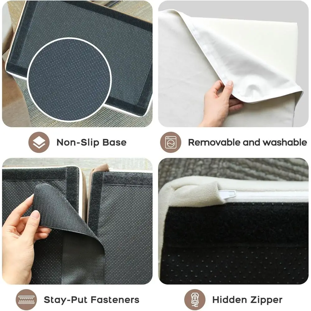 ชุดบล็อกโฟมปีนป่ายสำหรับเด็ก 7 ชิ้น - โซฟาและเก้าอี้เล่นแบบปรับเปลี่ยนได้สำหรับเด็กเล็ก - ของเล่นนุ่ม ปลอดภัย สำหรับการเล่นเสริมจินตนาการ