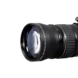 Lightdow Affiliated Telephoto Lens 55mm 2.0x for Sony Alpha A590 A200 A230 A380 A390 A580 A77 A280 A290 55mm Close-up Lens