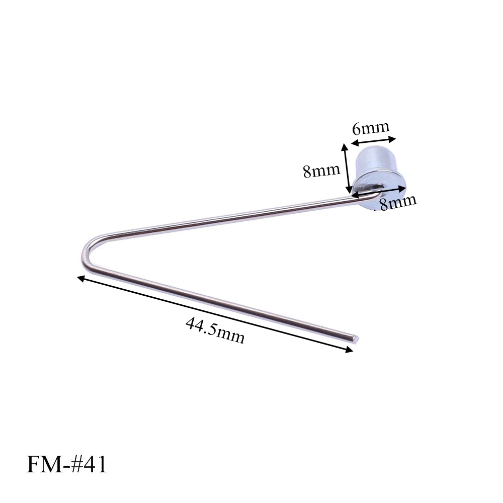 5pcs V Shaped Button Spring Snap Clip Tent Pole Push Button Spring Locking Tube Pin Wire Spring Clip