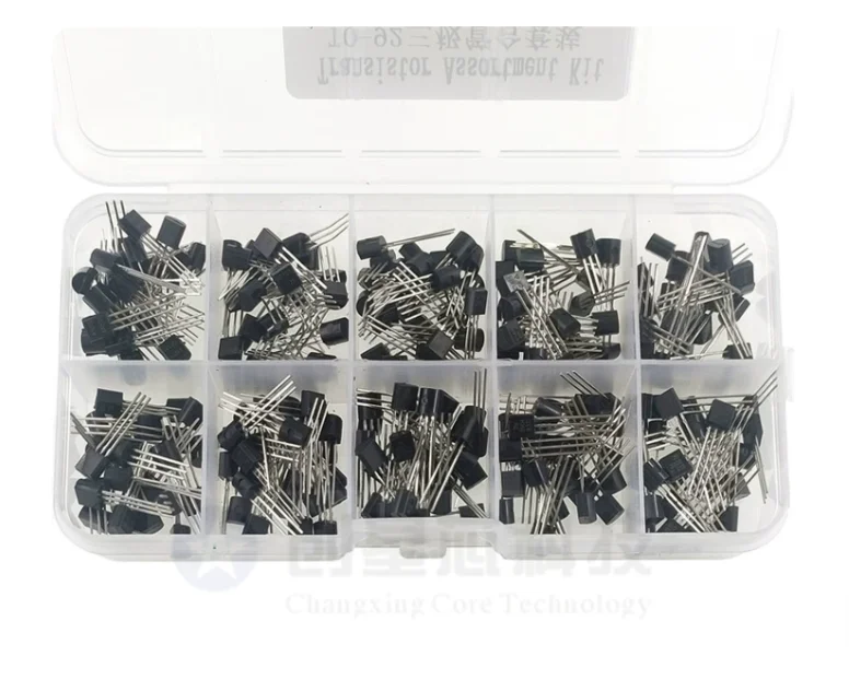 BC558/BC327/BC337/BC517 BC547/BC548/BC549/BC550 BC556/BC557 10 Values*20pcs Mix Diode Pack Transistor Kit Assort Set  1BOX