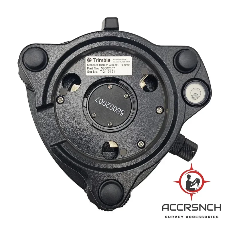 

ACCR Brand New Trimble Total Station Tribrach 58002007, Optical Plummet Removed Accessories Topography Surveying Tribrach