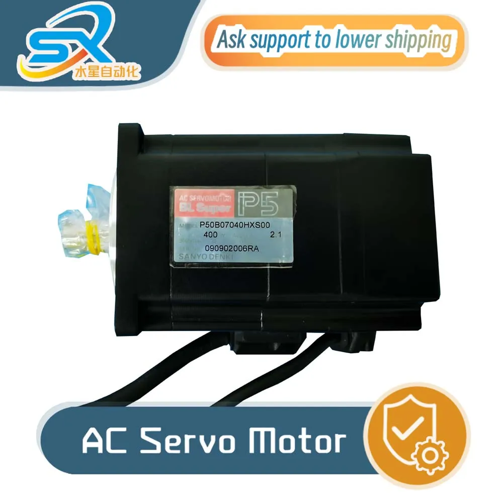SANYO P50B07040HXS00 AC Servo Motor 400W Quality Assurance Reliable Procurement in Stock