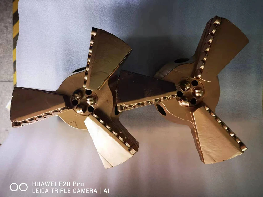 Foret de différentes tailles pour foret de puits d'eau avec forets de puits à 3 lames