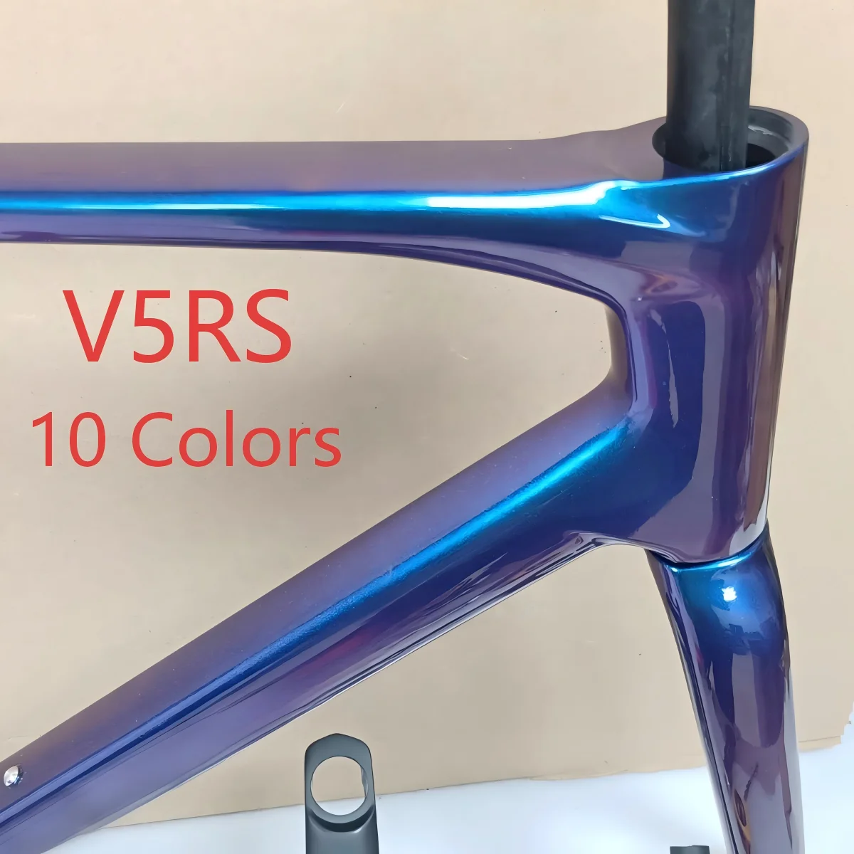 

New V5RS Road Bike Carbon Frame Lightweight Road Carbon Frameset Bicycle Full Internal Cable Routing