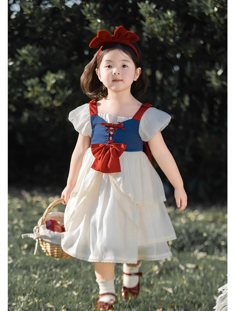 

kids girls clothes summer baby dress lovely Lolita Princess Style Bubble Sleeve Dress