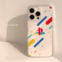 Ps5 Hot Game PlayStation Phone Case For iPhone 16 16e 15 14 13 12 11 Mini Pro Max X XR XSMax 7 8 Plus Clear Soft TPU Back Cover