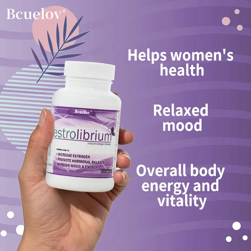 Mood Balance Supplement for Women\'s Health- Supports Relaxation, Relieves Menopausal and Menstrual Discomfort Capsules, Non-GMO