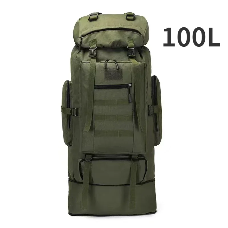 Thuram 80L/100L Bergsteigen Tasche Klettern Tasche Taktische Rucksäcke Große Rucksack Im Freien Wandern Camping Reisetaschen 8