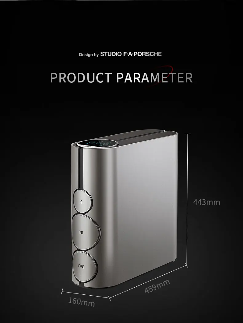 STLF 800GPD New Design Osmosis Inversa Water Purifiers Filter Under Sink Domestic Reverse Osmosis System RO Water Purifier