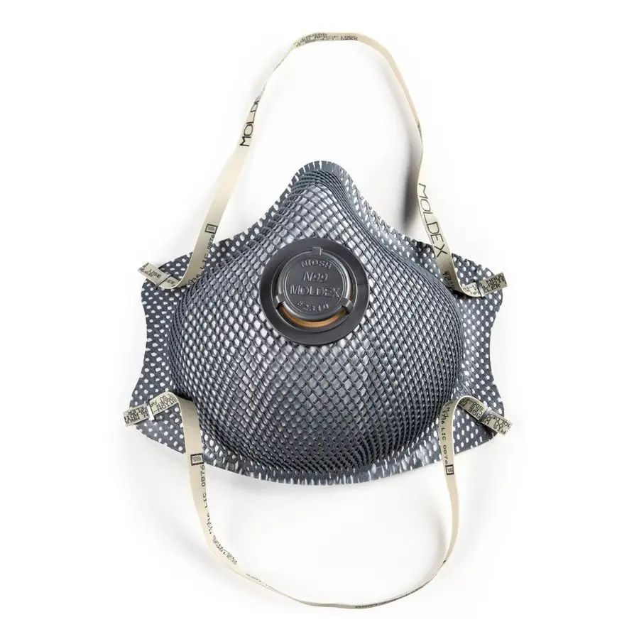 

2310 N99 Респіраторы твердых частиц премиум-класса, полумацевая часть, 2 ремня, средний большой, белый, упаковка из 10 шт.