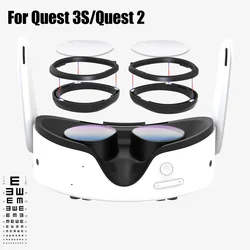 Custom magnetic Optical Lens for Oculus Quest 2/Quest 3S Myopia Magnet Frame Design for Meta Quest 3S Lens cover VR protection