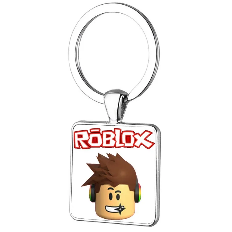 Gioco Roblox Creativo Periferico Cartone Animato Portachiavi Gioielli Ciondolo Zaino Accessorio Portachiavi Studente Regalo Di Compleanno Giocattolo Decorativo