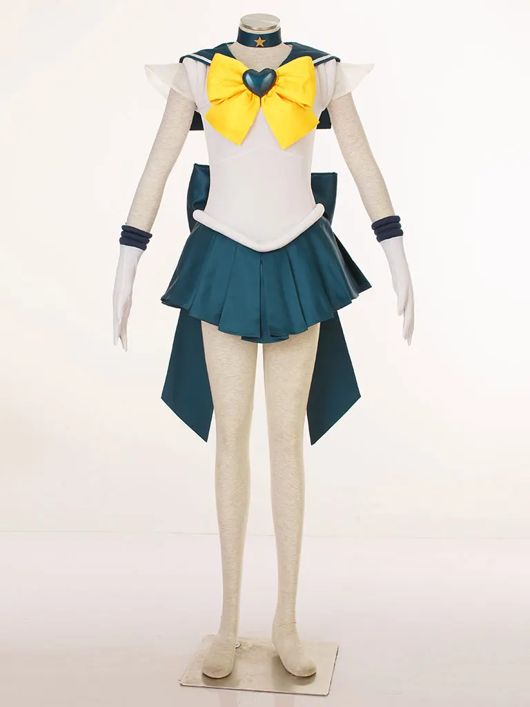 Anime Cosplay Sailor Stars Uranus Tenoh Haruka Supers versión del traje de batalla