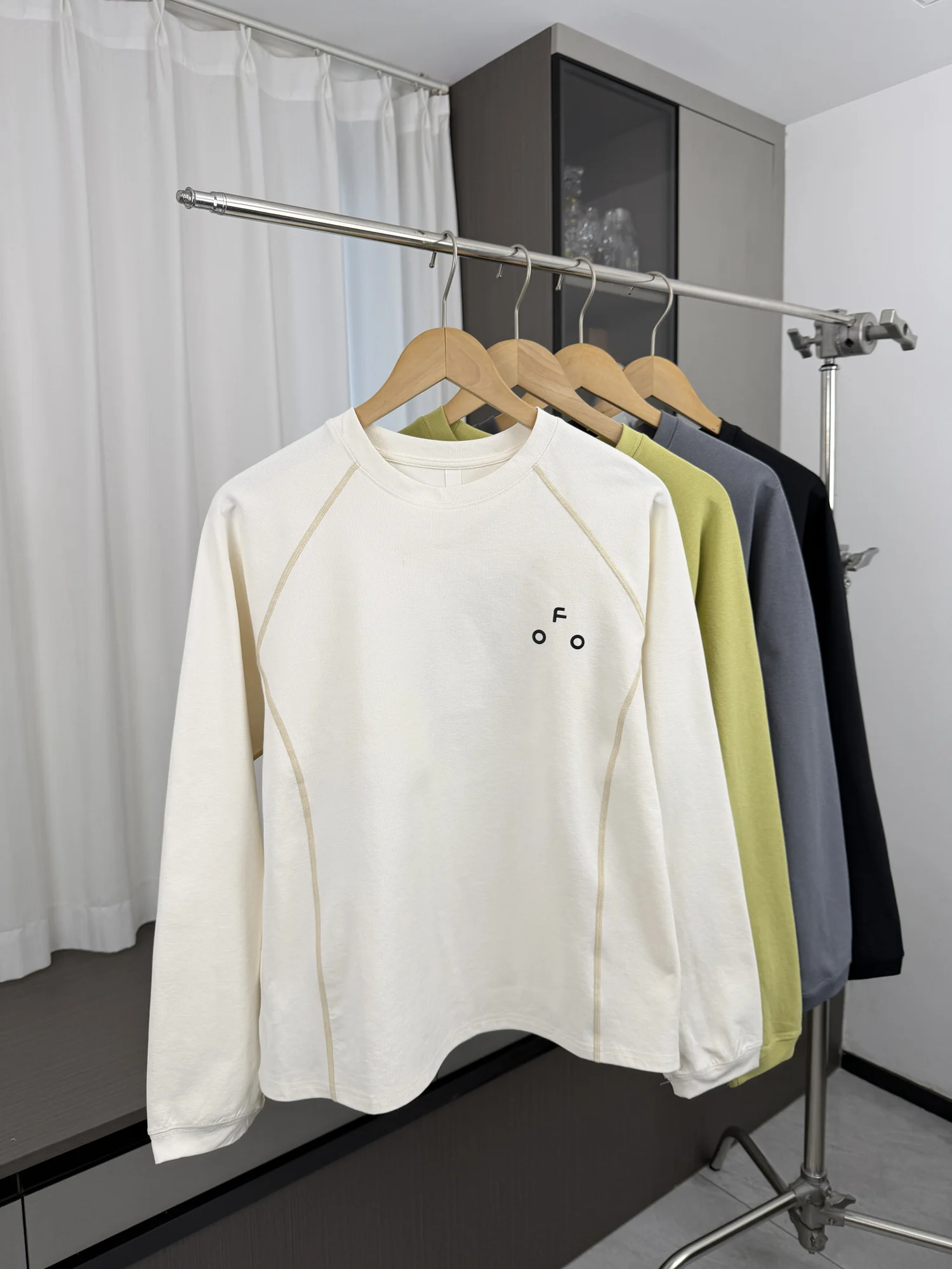 Outdoor Loose Fit round Neck T-Shirt Moisture Wicking Quick Dry Unisex Autumn Casual Style Long Sleeve Sweatshirt