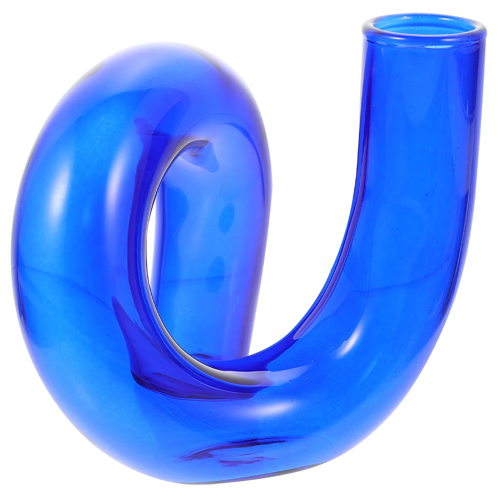 1Pcs Creative Nordic Flower Container Hydroponic Glass Vase Desktop Plant Pot Home Decoration Coffee Shop Ornament