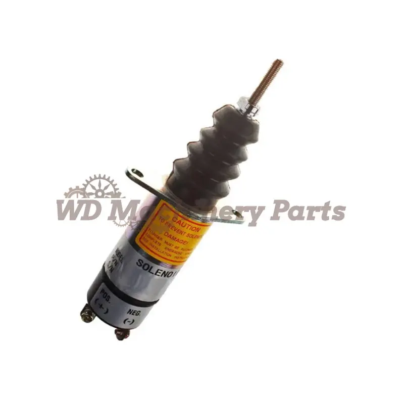 

1500-2058 1504-12C2U1B2 Diesel Stop Solenoid with 2 Ternimals for Woodward 1500