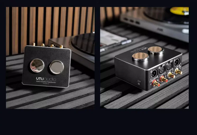 UMI Pomo alloy audio cow transformer 1:1 isolation filtering passive front stage digital acoustic nemesis 1:3 boost